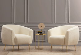 Atelier Del Sofa Eses Cream Bouclette